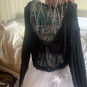 Fee People lace shirt.